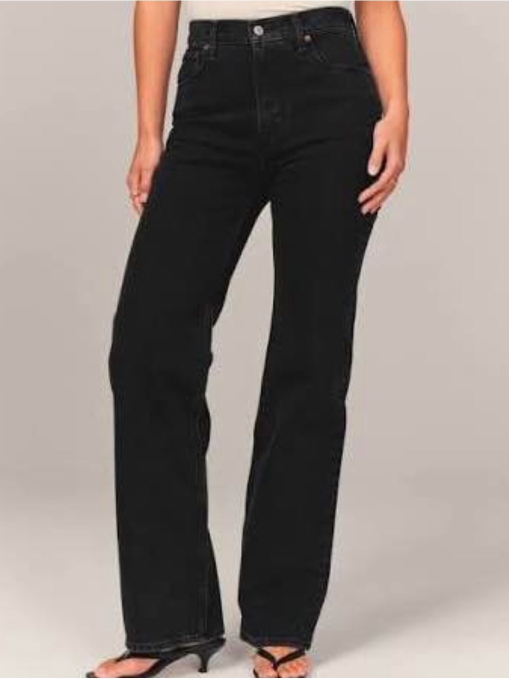 Abercrombie & Fitch 90s High Rise Curve Love